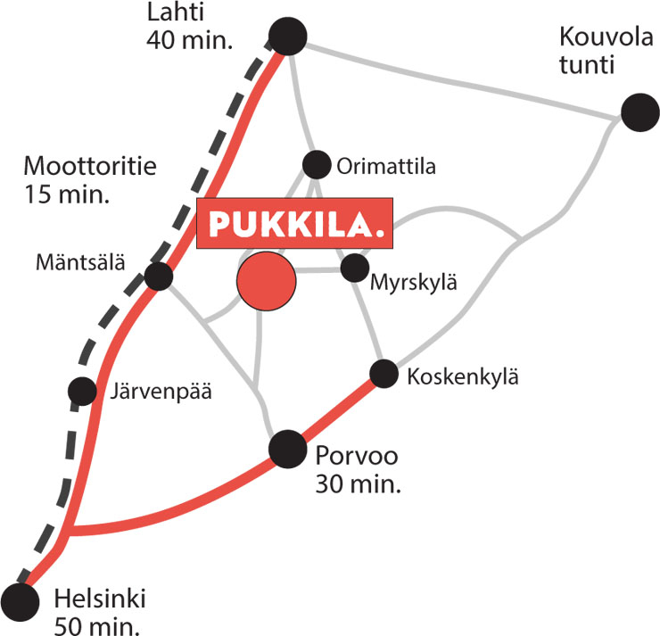 Location of Pukkila